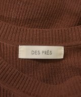DES PRES（デプレ）ニット・セーター 茶 サイズ:F レディース/2200634616082