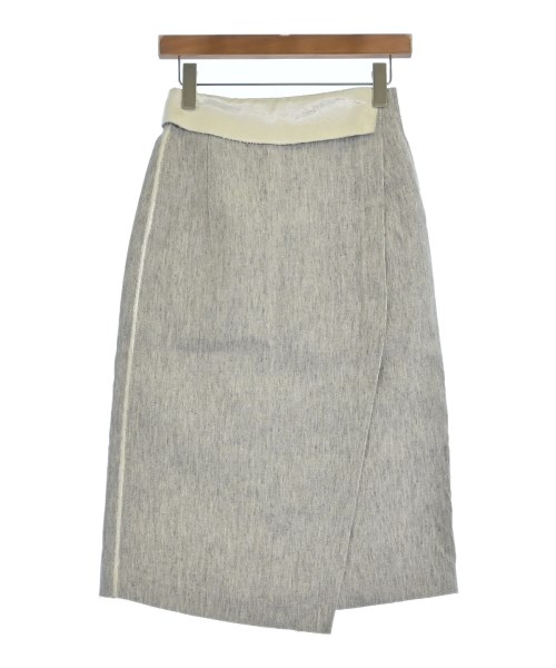 DES PRES(デプレ)ロング・マキシ丈スカート グレー サイズ:34(XS位)/2200634408038