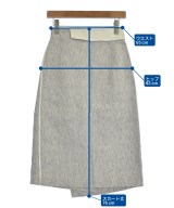 DES PRES（デプレ）ロング・マキシ丈スカート グレー サイズ:34(XS位) レディース/2200634408038