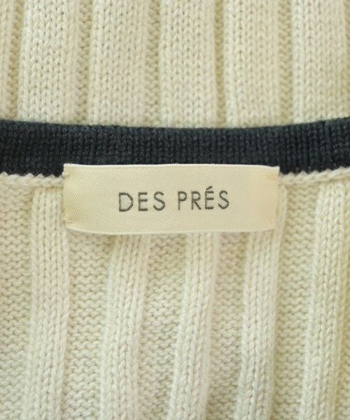 DES PRES（デプレ）カーディガン 白 サイズ:S レディース/2200635654038
