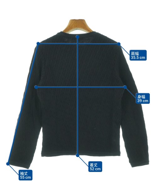 DES PRES（デプレ）カーディガン 黒 サイズ:F レディース/2200635654045