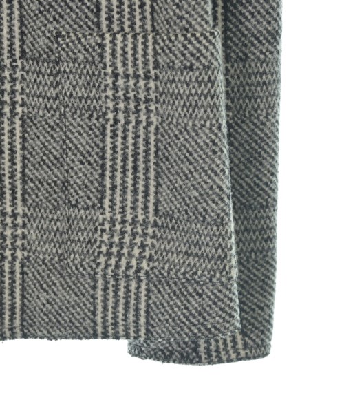 DES PRES（デプレ）ノーカラージャケット グレー サイズ:36(S位) レディース/2200641489013