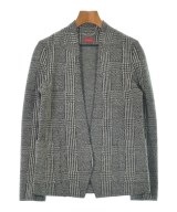 DES PRES（デプレ）ノーカラージャケット グレー サイズ:36(S位) レディース/2200641489013