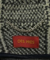 DES PRES（デプレ）ノーカラージャケット グレー サイズ:36(S位) レディース/2200641489013