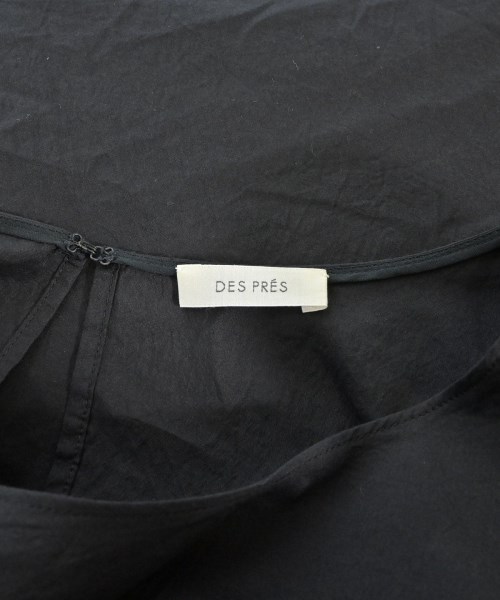DES PRES（デプレ）ブラウス 黒 サイズ:36(S位) レディース/2200649179053