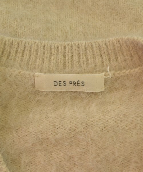 DES PRES（デプレ）ニット・セーター ベージュ サイズ:F レディース/2200642144034