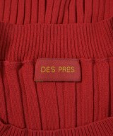 DES PRES（デプレ）ニット・セーター 赤 サイズ:S レディース/2200637862141
