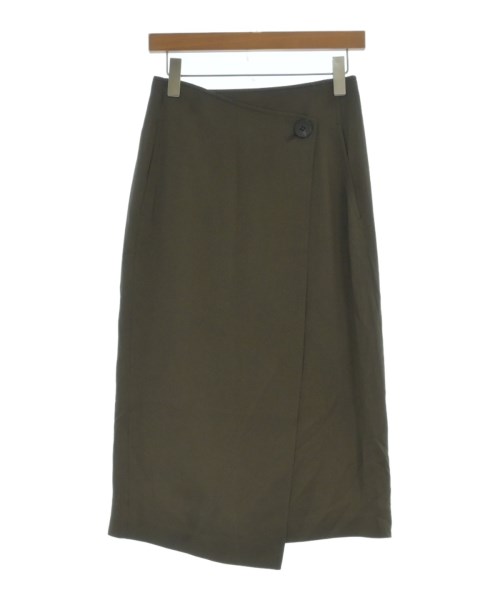 DES PRES(デプレ)ロング・マキシ丈スカート カーキ サイズ:34(S位)/2200637862172