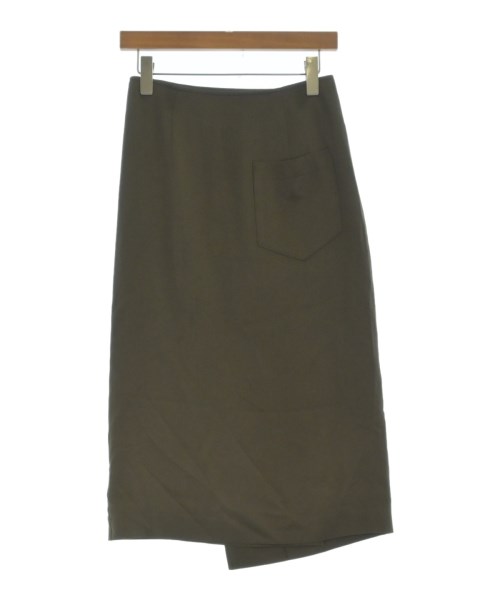 DES PRES（デプレ）ロング・マキシ丈スカート カーキ サイズ:34(S位) レディース/2200637862172