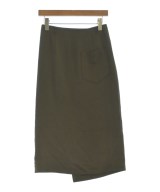 DES PRES（デプレ）ロング・マキシ丈スカート カーキ サイズ:34(S位) レディース/2200637862172