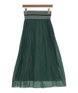 DES PRES（デプレ）ロング・マキシ丈スカート 緑 サイズ:32(XS位) レディース/2200637862189