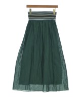 DES PRES（デプレ）ロング・マキシ丈スカート 緑 サイズ:32(XS位) レディース/2200637862189