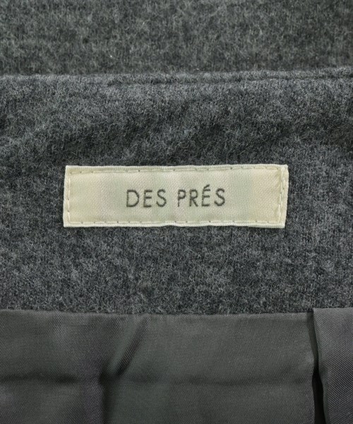 DES PRES（デプレ）ロング・マキシ丈スカート グレー サイズ:36(S位) レディース/2200643912083