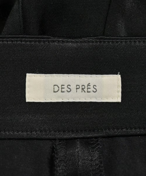 DES PRES（デプレ）カーゴパンツ 黒 サイズ:32(S位) レディース/2200644654166