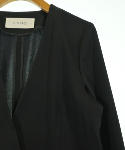 DES PRES（デプレ）カジュアルジャケット 黒 サイズ:36(S位) レディース/2200647443033