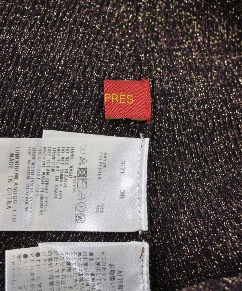 DES PRES（デプレ）ワンピース 茶 サイズ:36(S位) レディース/2200653353135