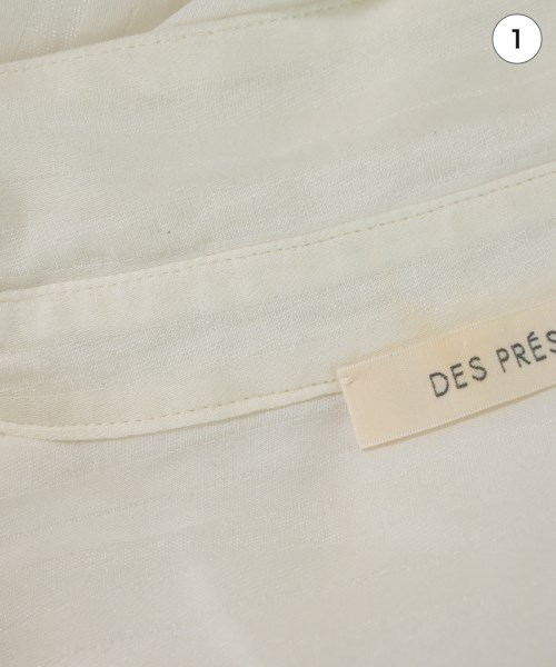 DES PRES（デプレ）ワンピース 白 サイズ:F レディース/2200654122051