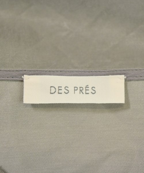 DES PRES（デプレ）カジュアルシャツ グレー サイズ:F レディース/2200688126070