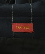DES PRES（デプレ）ノーカラージャケット 紺 サイズ:36(S位) レディース/2200699982023