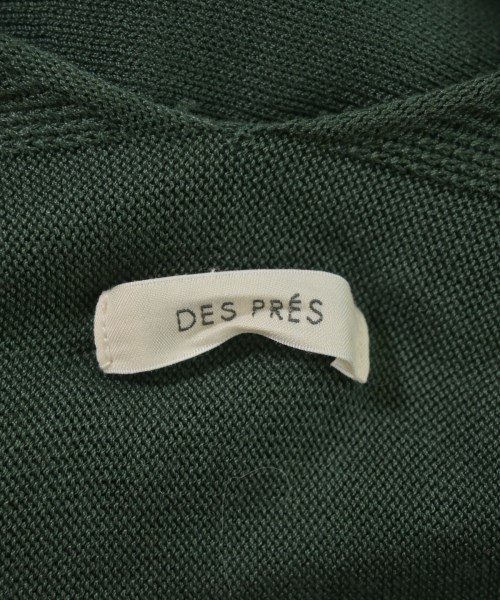 DES PRES（デプレ）カーディガン 緑 サイズ:F レディース/2200700153466