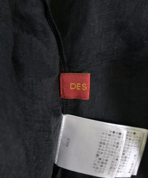 DES PRES（デプレ）カジュアルシャツ 黒 サイズ:36(S位) レディース/2200704397026