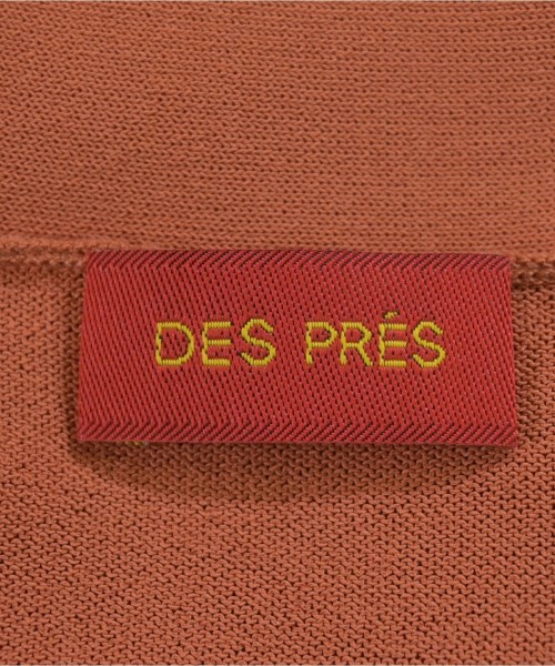 DES PRES（デプレ）カーディガン オレンジ サイズ:F レディース/2200700739059