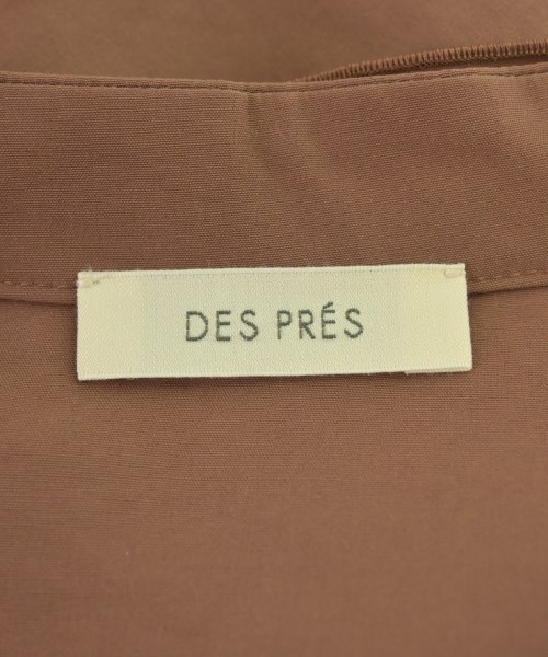 DES PRES（デプレ）ブラウス 茶 サイズ:F レディース/2200706756388