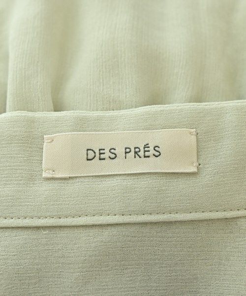 DES PRES（デプレ）ブラウス 緑 サイズ:F レディース/2200709815051