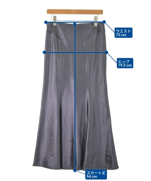 DES PRES（デプレ）ロング・マキシ丈スカート 黒 サイズ:36(S位) レディース/2200663217052