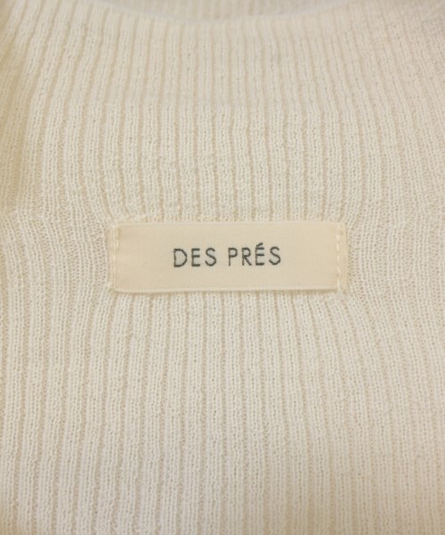 DES PRES（デプレ）カーディガン 白 サイズ:F レディース/2200664105044