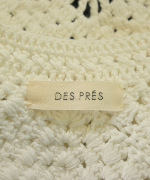 DES PRES（デプレ）カーディガン 白 サイズ:F レディース/2200661313077