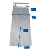 DES PRES（デプレ）ロング・マキシ丈スカート グレー サイズ:34(XXS位) レディース/2200662410010