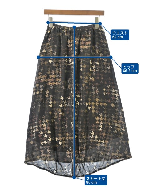 DES PRES（デプレ）ロング・マキシ丈スカート その他（柄物・カラフル） サイズ:34(XS位) レディース/2200662848097