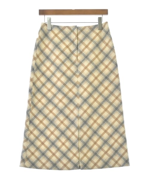 DES PRES(デプレ)ロング・マキシ丈スカート 白 サイズ:36(S位)/2200663312023