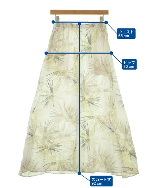 DES PRES（デプレ）ロング・マキシ丈スカート その他（柄物・カラフル） サイズ:36(S位) レディース/2200667701120