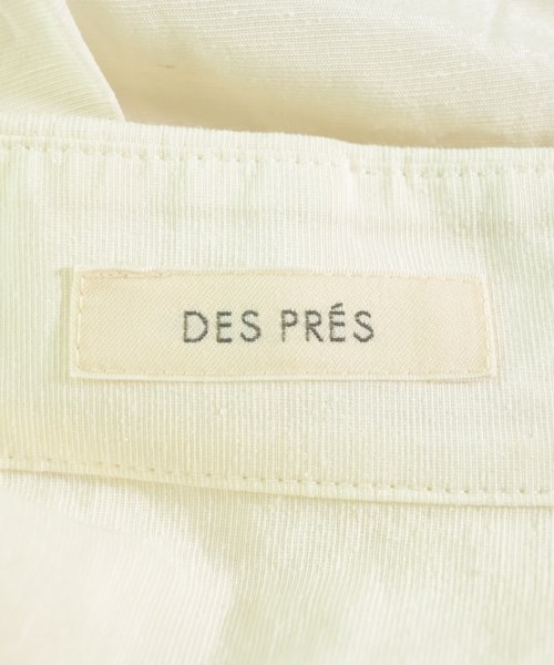 DES PRES（デプレ）カジュアルシャツ 白 サイズ:36(S位) レディース/2200667701175