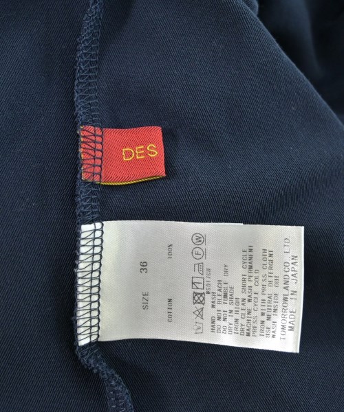 DES PRES（デプレ）ワンピース 紺 サイズ:36(S位) レディース/2200667701267