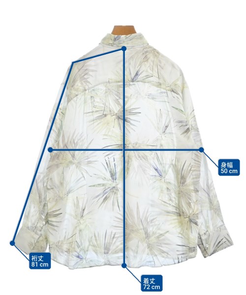 DES PRES（デプレ）カジュアルシャツ 白 サイズ:36(S位) レディース/2200667701274