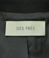DES PRES（デプレ）チェスターコート 黒 サイズ:36(S位) レディース/2200665059025
