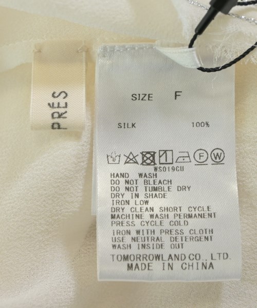 DES PRES（デプレ）ブラウス 白 サイズ:F レディース/2200665171079