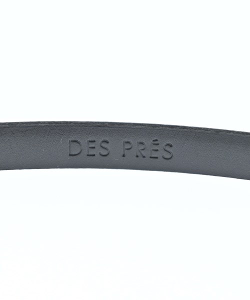 DES PRES（デプレ）ベルト 黒 サイズ:- レディース/2200667753099