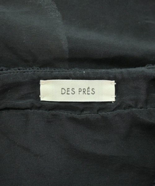 DES PRES（デプレ）ブラウス 黒 サイズ:F レディース/2200666468130
