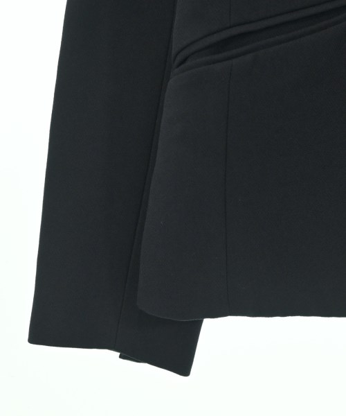 DES PRES（デプレ）ノーカラージャケット 紺 サイズ:34(XS位) レディース/2200668694070