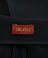 DES PRES（デプレ）ノーカラージャケット 紺 サイズ:34(XS位) レディース/2200668694070