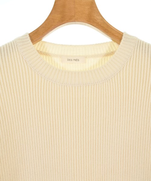 DES PRES（デプレ）ニット・セーター 白 サイズ:F レディース/2200670465019