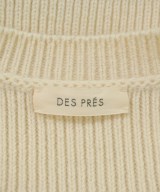 DES PRES（デプレ）ニット・セーター 白 サイズ:F レディース/2200670465019