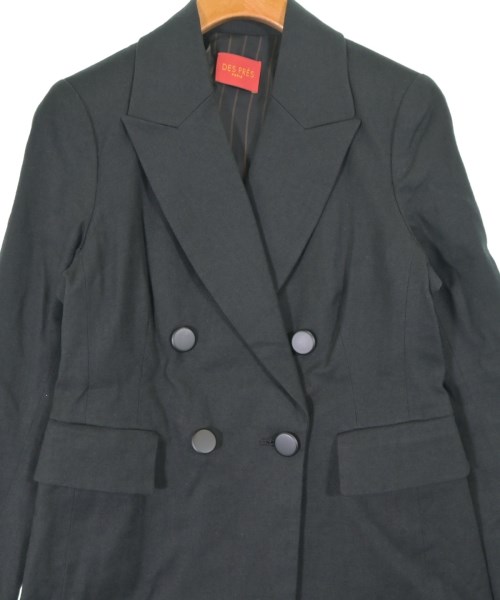 DES PRES（デプレ）テーラードジャケット 黒 サイズ:36(S位) レディース/2200664479060