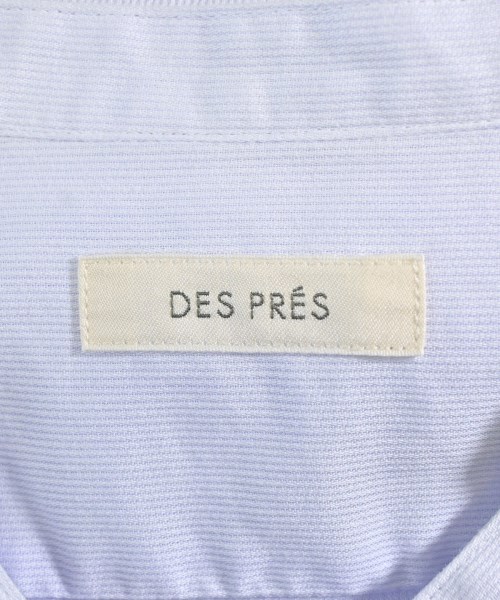 DES PRES（デプレ）ブラウス 青 サイズ:F レディース/2200666507044