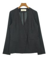 DES PRES（デプレ）ノーカラージャケット 黒 サイズ:36(S位) レディース/2200667200067