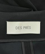 DES PRES（デプレ）ノーカラージャケット 黒 サイズ:36(S位) レディース/2200667200067